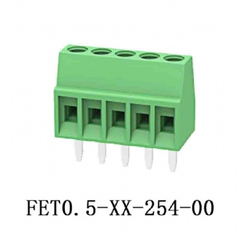 FET0.5-XX-254-00 PCB spring terminal block
