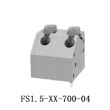 FS1.5-XX-700-04 PCB spring terminal block