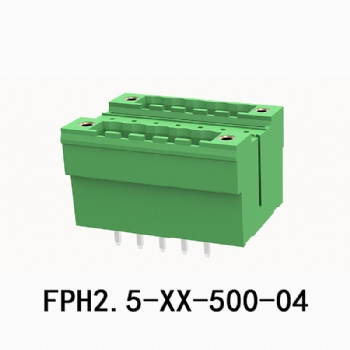 FPH2.5-XX-500-04 PCB plug terminal block
