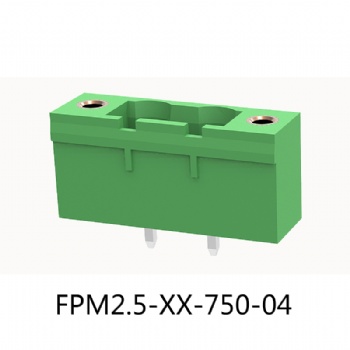 FPM2.5-XX-750-04 PCB plug terminal block