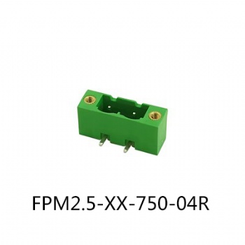 FPM2.5-XX-750-04R PCB plug terminal block