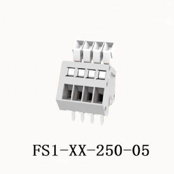 FS1-XX-250-05 PCB spring terminal block