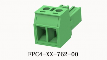 FPC4-XX-762-00 PLUG-IN TERMINAL BLOCK