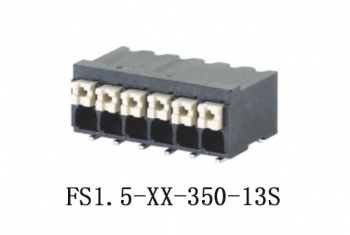 FS1.5-XX-350-13S PCB spring terminal blocks