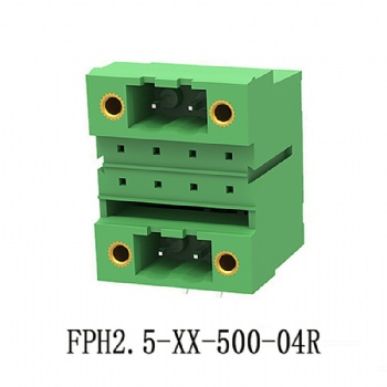 FPH2.5-XX-500-04R PLUG-IN TERMINAL BLOCK