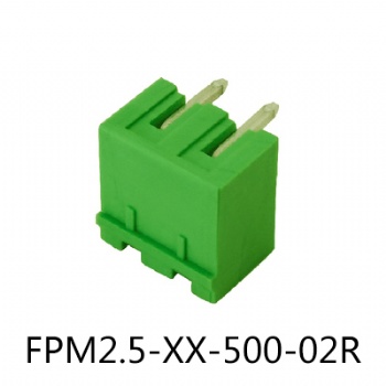FPM2.5-XX-500-02R PCB Plug in terminal block