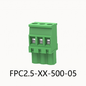 FPC2.5-XX-500-05-PLUG-IN TERMINAL BLOCK