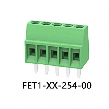 FET1-XX-254-00 PCB Screw terminal block