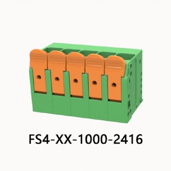 FS4-XX-1000-2416 PCB spring terminal block