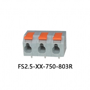 FS2.5-XX-750-803R PCB SPring terminal blocks