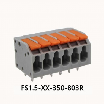 FS1.5-XX-350-803R PCB spring terminal blocks