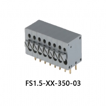 FS1.5-XX-350-03 PCB Spring terminal blocks