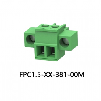 FPC1.5-XX-381-00M 插拔式接线端子