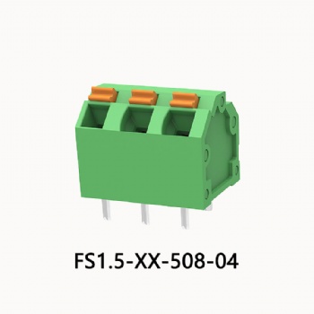 FS1.5-XX-508-04 PCB Spring terminal blocks