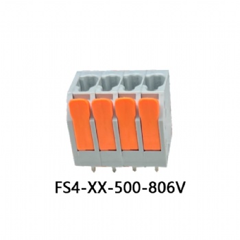 FS4-XX-500-806V 弹簧式PCB接线端子