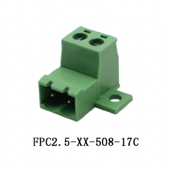 FPC2.5-XX-508-17C PCB spring terminal block